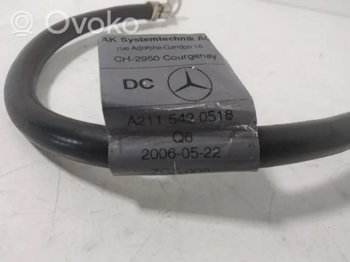 Mercedes-Benz CLS C218 AMG Cita veida sensors A2115420518