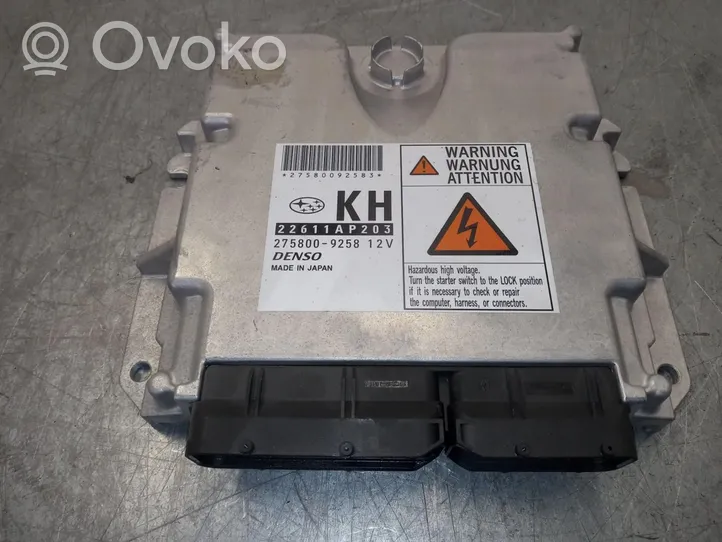 Subaru Forester SH Sterownik / Moduł ECU 2758009258