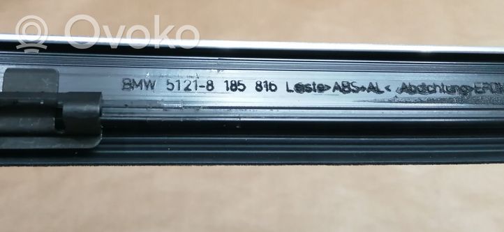 BMW 5 E39 Listwa / Uszczelka szyby drzwi 51218185816