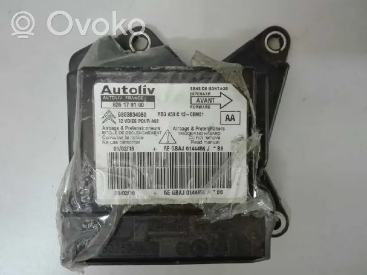 Citroen C3 Centralina/modulo airbag 620504800