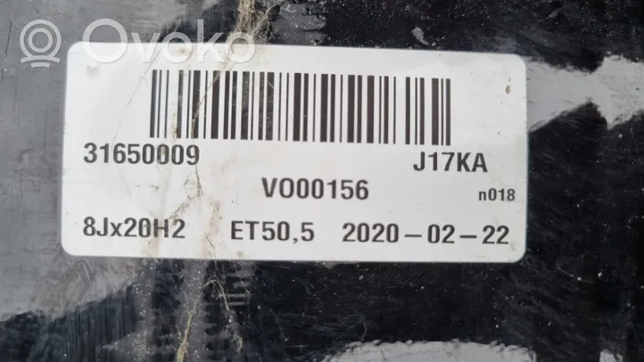 Volvo XC40 Cerchione in lega R20 31650009