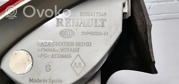 Renault Megane II Lampa tylna 8200417349