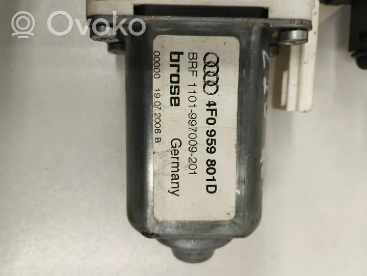 Audi A6 S6 C6 4F Motorino alzacristalli della portiera anteriore 4F0959801D