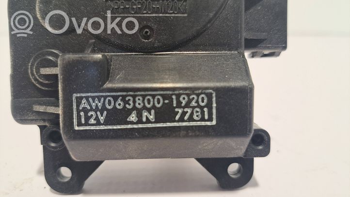 Subaru Outback Moteur / actionneur de volet de climatisation AW0638001920