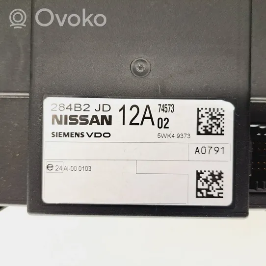 Nissan Qashqai Moduł / Sterownik komfortu 284B2JD12A