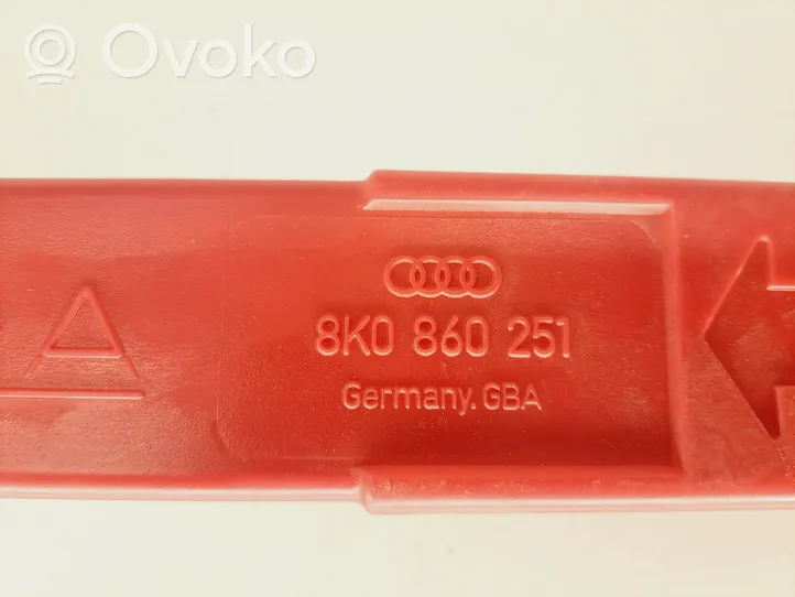 Audi A4 S4 B8 8K Emergency warning sign 8K0860251