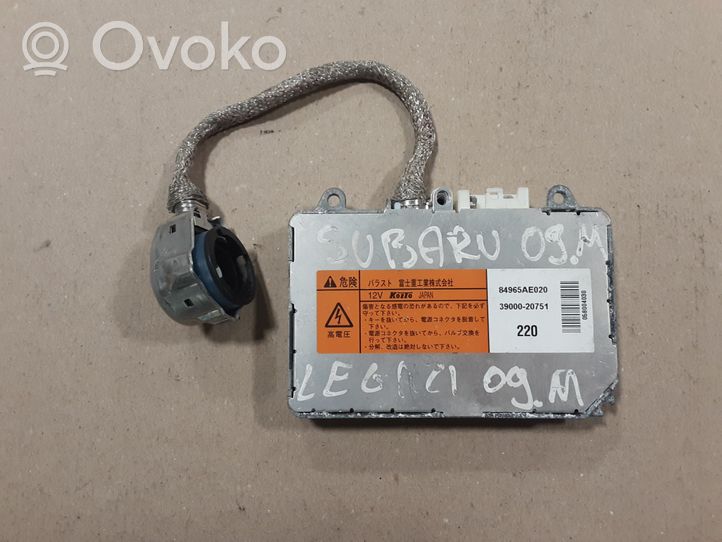 Subaru Legacy Unidad de control/módulo de los faros xenón 84965AE020