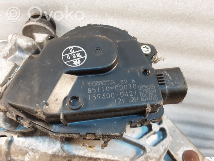 Toyota Yaris Mechanizm wycieraczek szyby przedniej / czołowej 851100D070