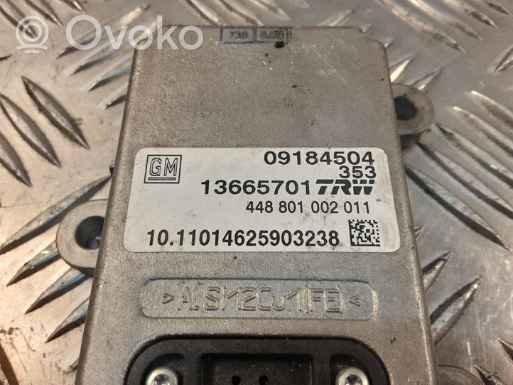 Opel Vectra C Centralina ESP (controllo elettronico della stabilità) 13665701