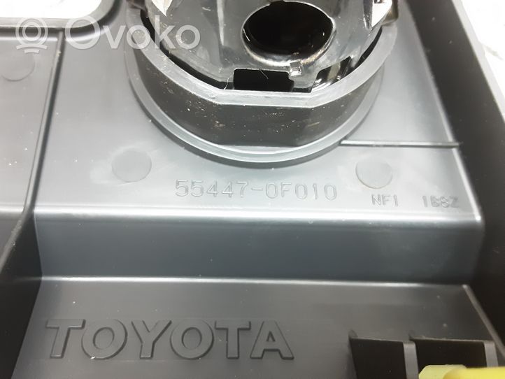 Toyota Corolla Verso E121 Bouton poussoir de démarrage du moteur 554470F010