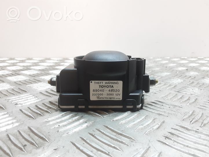 Toyota Prius (XW20) Alarm system siren 8904048020