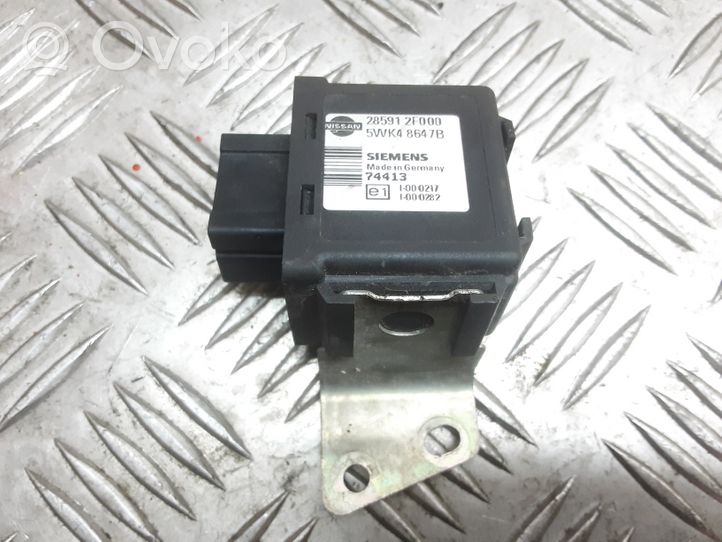 Nissan Pathfinder R51 Unité de commande dispositif d'immobilisation 285912F000