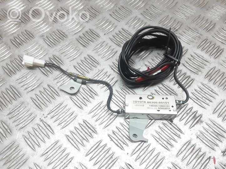 Toyota Avensis T250 Amplificateur d'antenne 8630005151