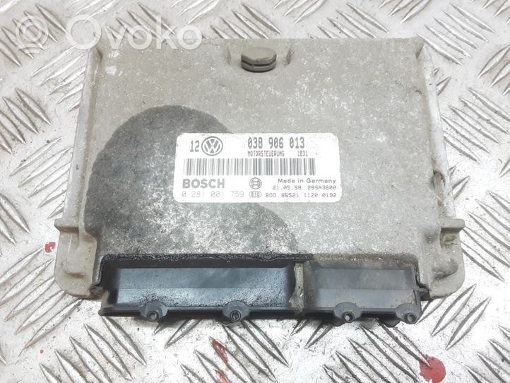 Volkswagen Golf IV Sterownik / Moduł ECU 0281001759