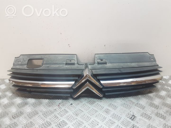 Citroen C5 Front bumper upper radiator grill 9636751980