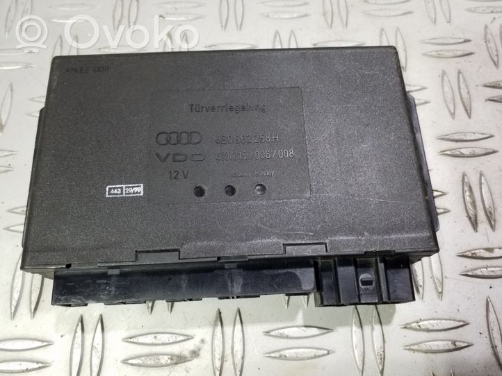 Audi A6 S6 C5 4B Modulo comfort/convenienza 4B0962258H