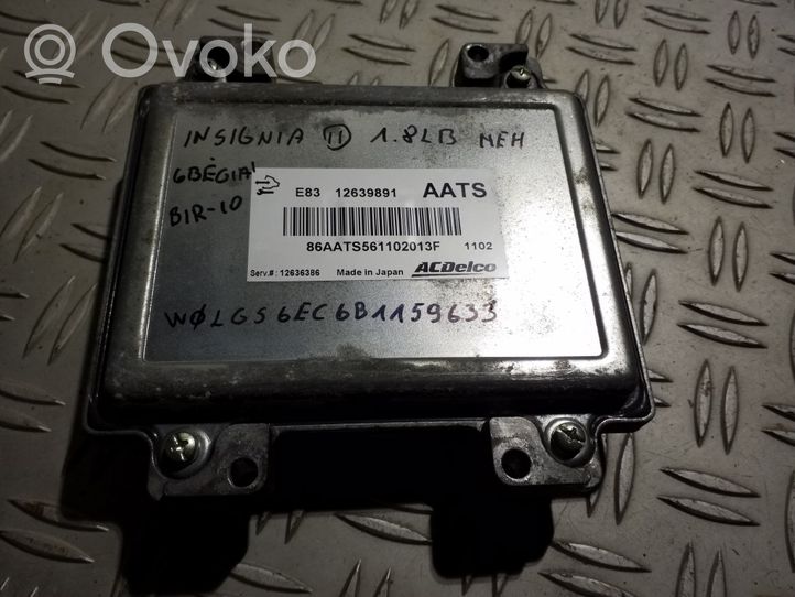 Opel Insignia A Sterownik / Moduł ECU 12639891