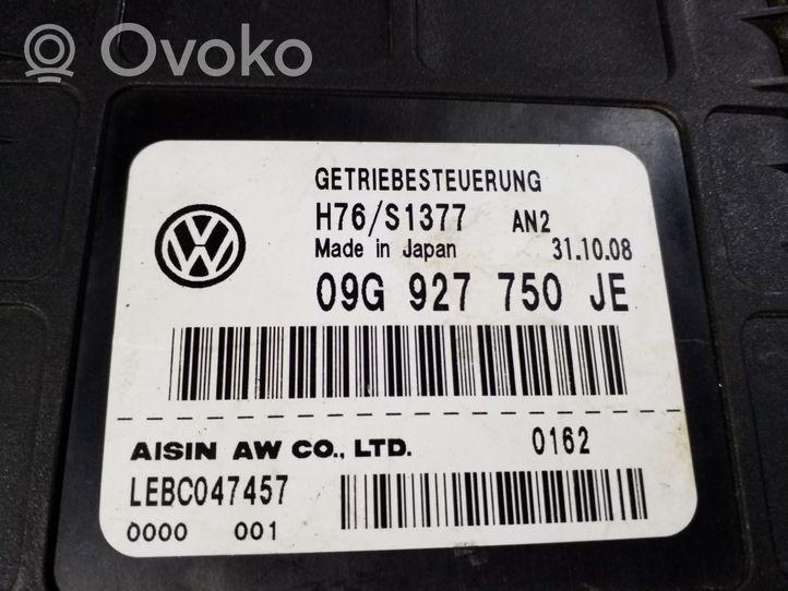 Volkswagen Jetta V Centralina/modulo scatola del cambio 09G927750JE