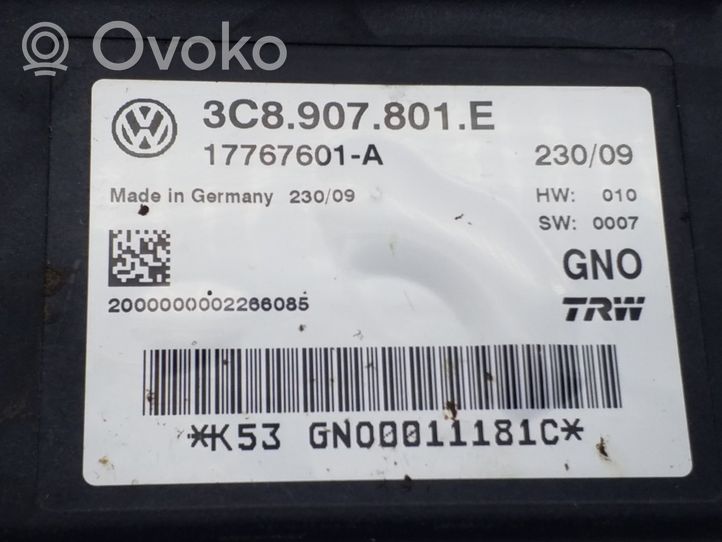 Volkswagen PASSAT CC Modulo di controllo del freno a mano 3C8907801E