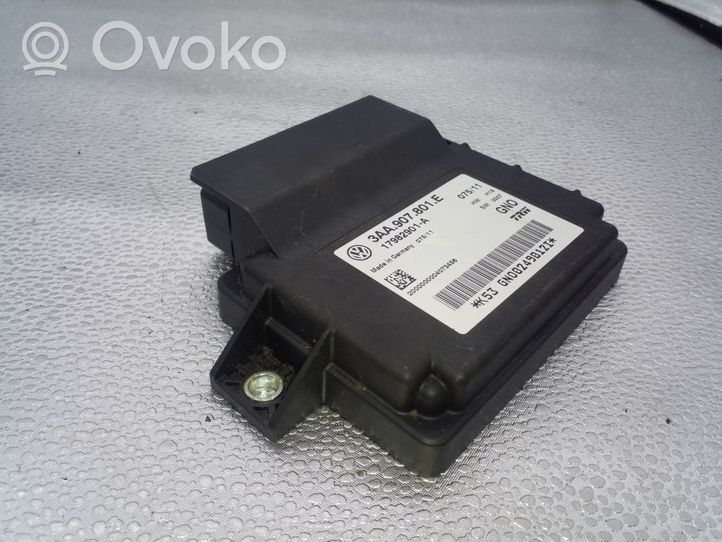 Volkswagen PASSAT CC Module de commande de frein à main 3AA907801E