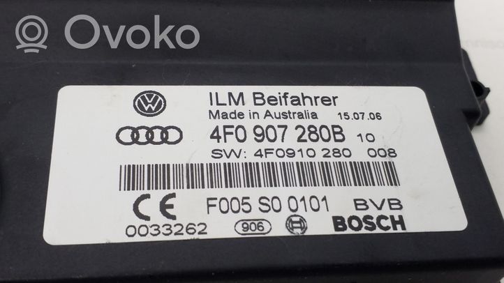 Audi Q7 4L Tehonhallinnan ohjainlaite 4F0907280B