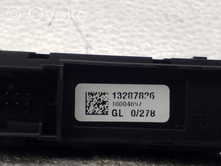 Opel Meriva B Przycisk świateł awaryjnych 13287826