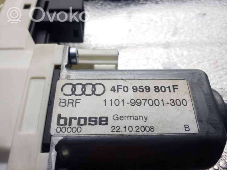 Audi A6 S6 C6 4F Silniczek podnoszenia szyby drzwi tylnych 4F0959801F