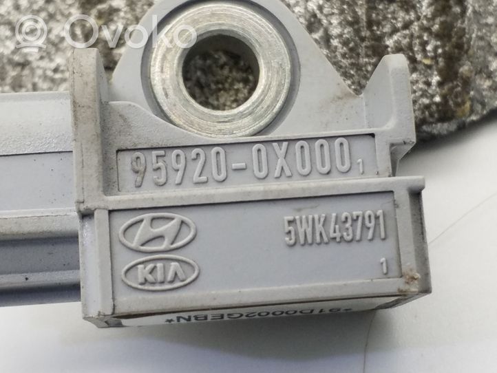 Hyundai i20 (PB PBT) Sensor impacto/accidente para activar Airbag 959200X000