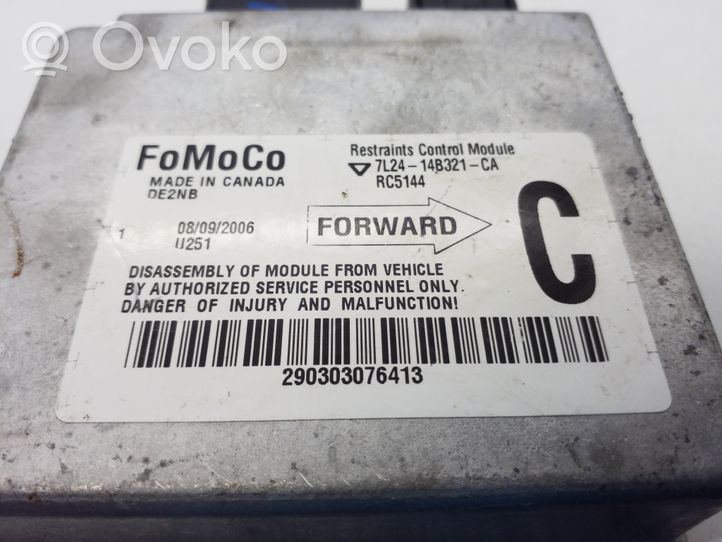 Ford Explorer Airbag control unit/module 7L2414B321CA