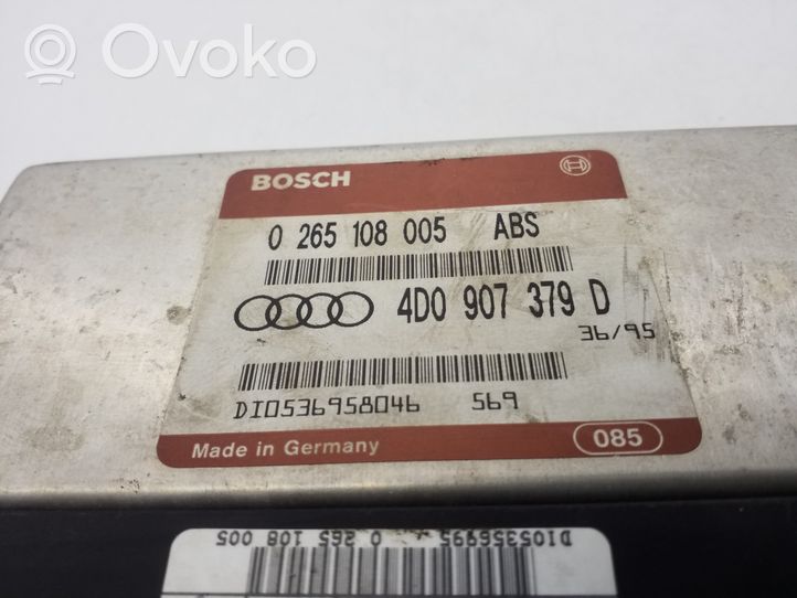 Audi A4 S4 B5 8D ABS valdymo blokas 4D0907379D