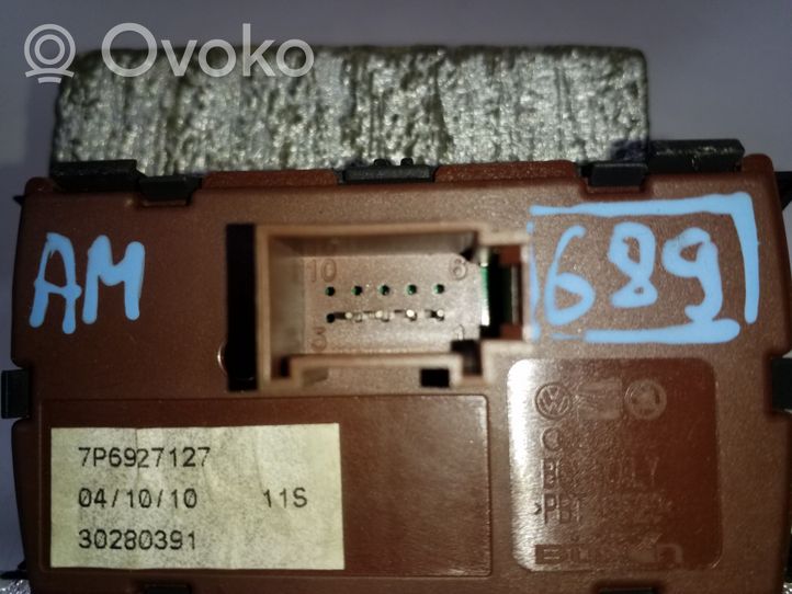 Volkswagen Touareg II ESP (stability program) switch 7P6927127