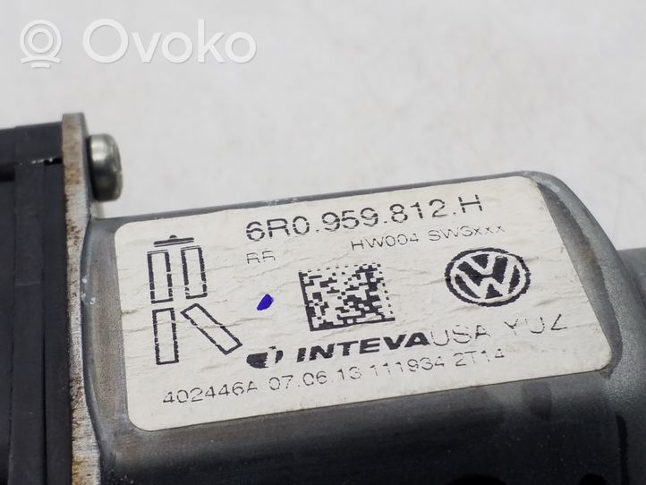 Volkswagen Jetta VI Silniczek podnoszenia szyby drzwi tylnych 6R0959812H