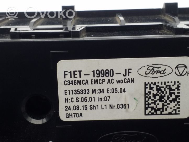 Ford Focus ST Oro kondicionieriaus/ klimato/ pečiuko valdymo blokas (salone) F1ET19980JF