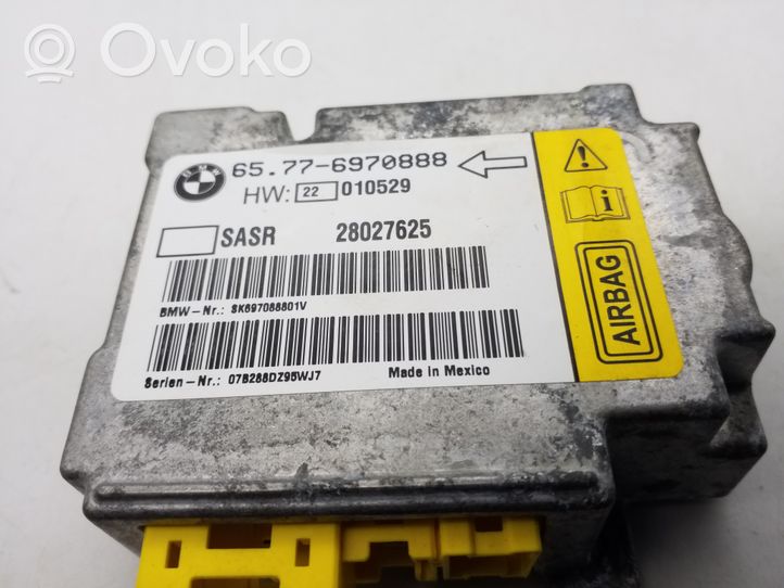 BMW 7 E65 E66 Module de contrôle airbag 6970888