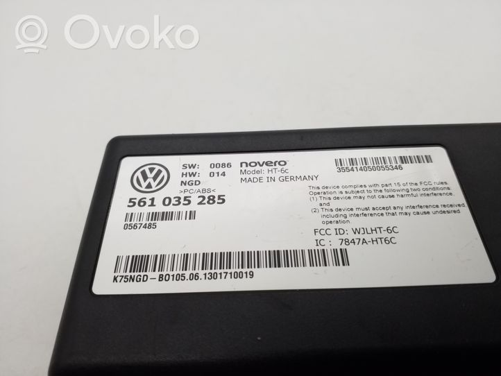 Volkswagen Jetta VI GPS navigation control unit/module 561035285