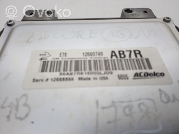 Buick Encore I Komputer / Sterownik ECU silnika 12669749