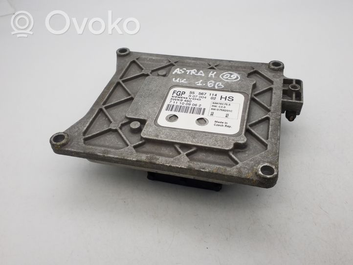 Opel Astra H Centralina/modulo motore ECU 55567114HS