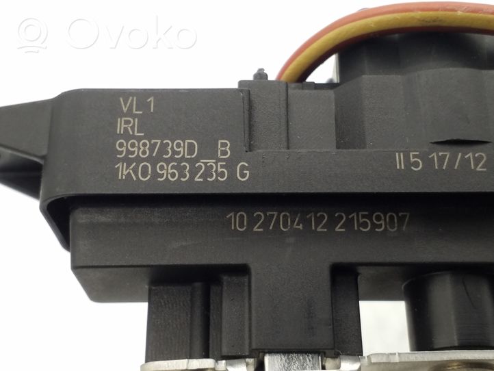 Volkswagen PASSAT B7 Elektrinis salono pečiuko radiatorius 1K0963235G