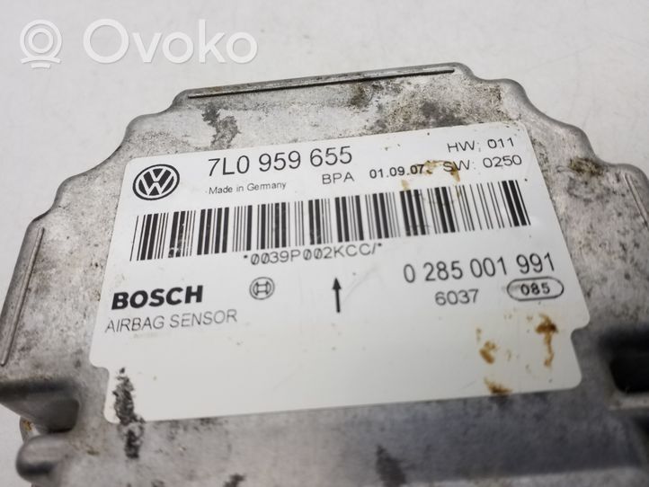 Volkswagen Touareg I Centralina/modulo airbag 7L0959655