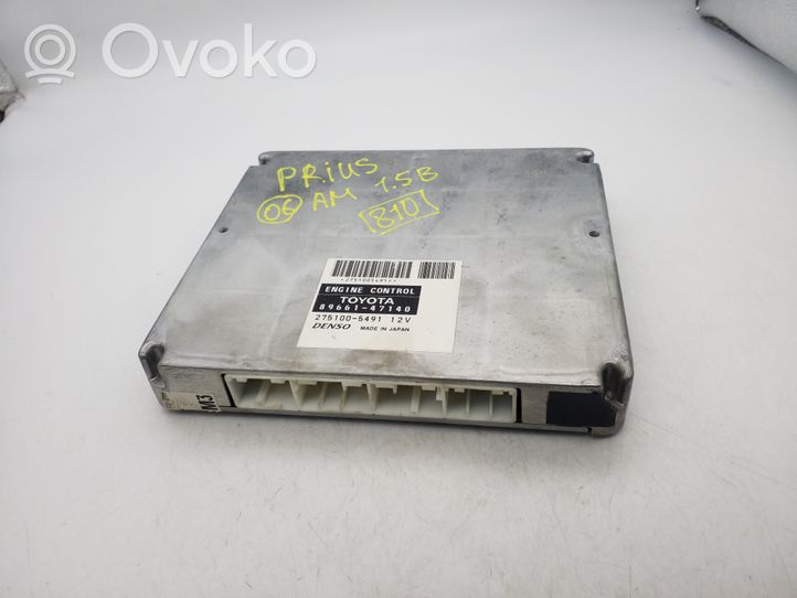 Toyota Prius (XW20) Komputer / Sterownik ECU silnika 8966147140