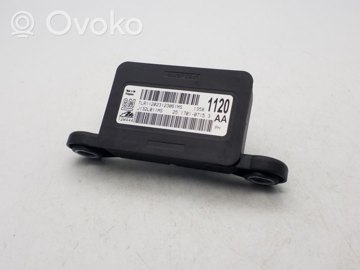 Opel Zafira C ESP acceleration yaw rate sensor 13581120