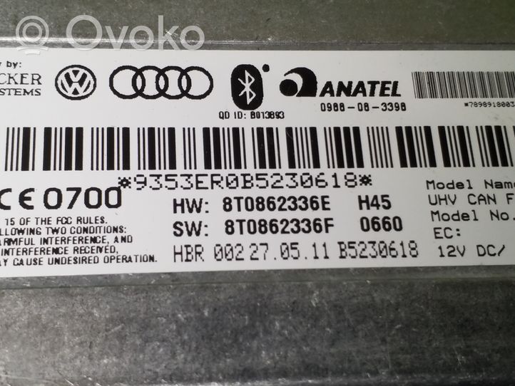 Audi A4 S4 B8 8K Bluetooth modulis 8T0862336E