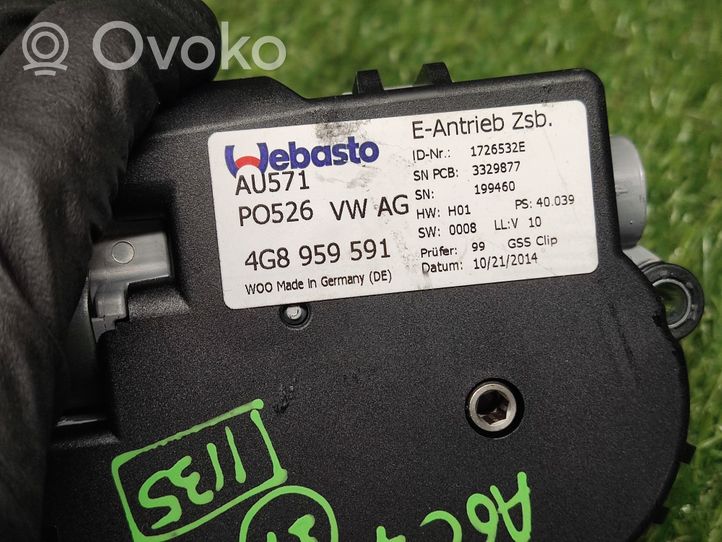 Audi A6 S6 C7 4G Sunroof motor/actuator 4G8959591