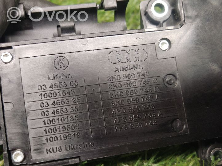Audi A6 S6 C7 4G Interruttore di controllo del sedile 8K0959748