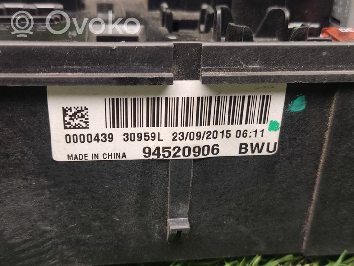 Buick Encore I Steuergerät Batterie Bordnetz 94520906