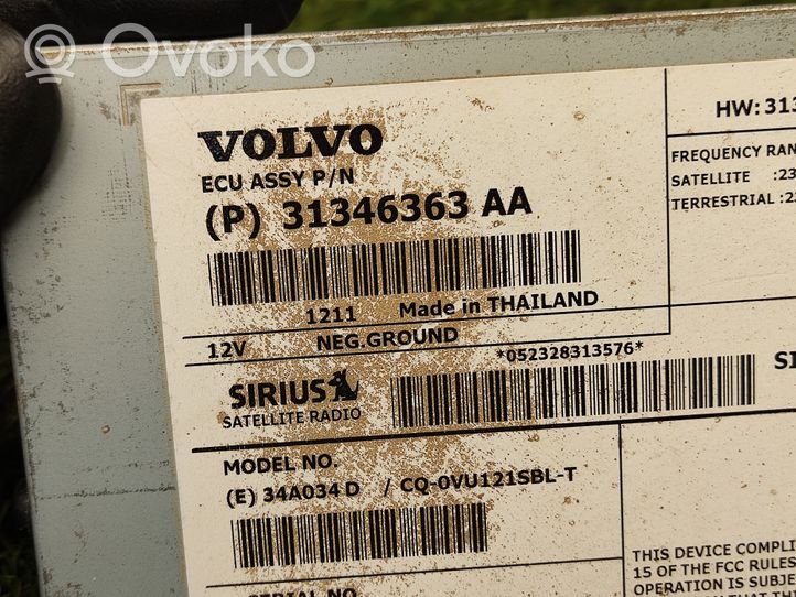 Volvo S60 Antenna control unit 31346363AA