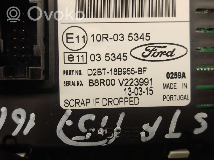 Ford Fiesta Monitori/näyttö/pieni näyttö D2BT18B955BF