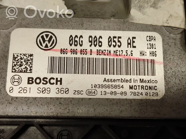 Volkswagen Jetta VI Motorsteuergerät ECU 06G906055AE