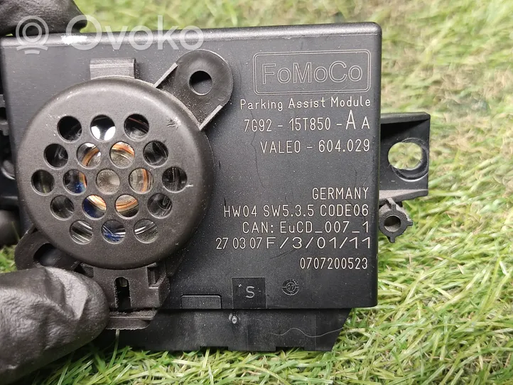 Ford C-MAX II Parking PDC control unit/module 7G9215T850AA