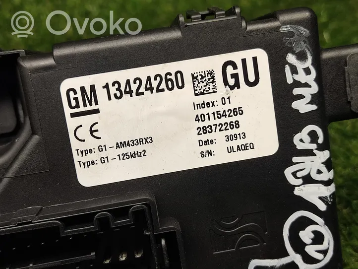 Opel Corsa D Power management control unit 13424260